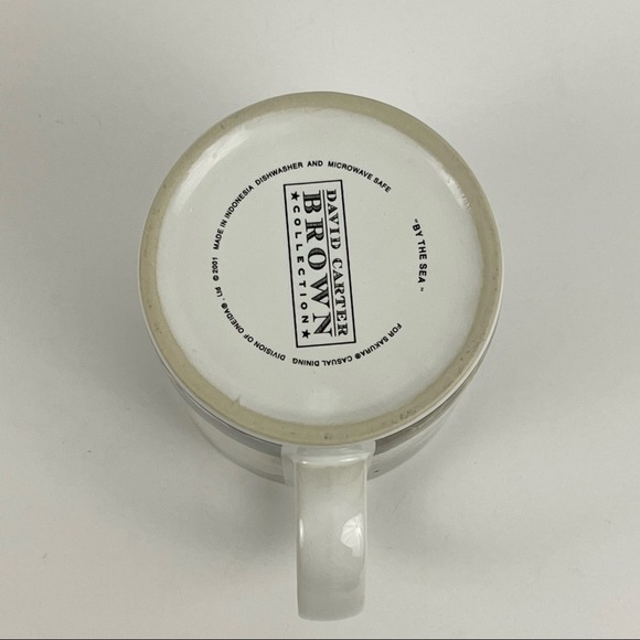 “By the Sea” David Carter Brown Collection For Sakura 2001 Lighthouse Coffee Mug - Picture 8 of 12